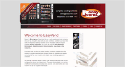 Desktop Screenshot of easyvend.com